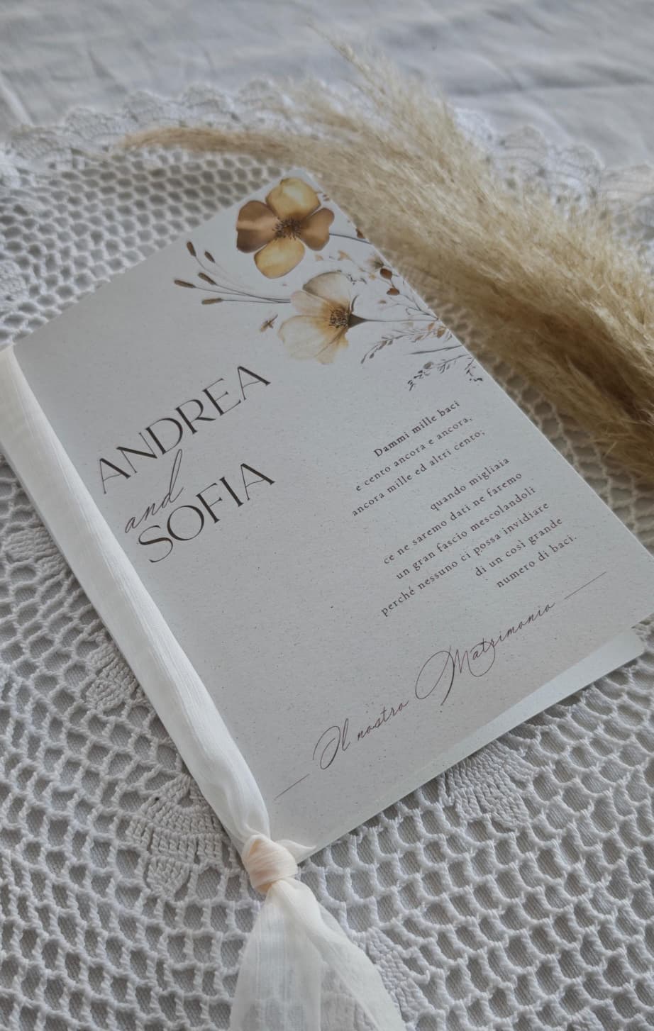 AMBRA libricino cerimonia